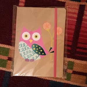 NWT Owl Journal with 80 sheets